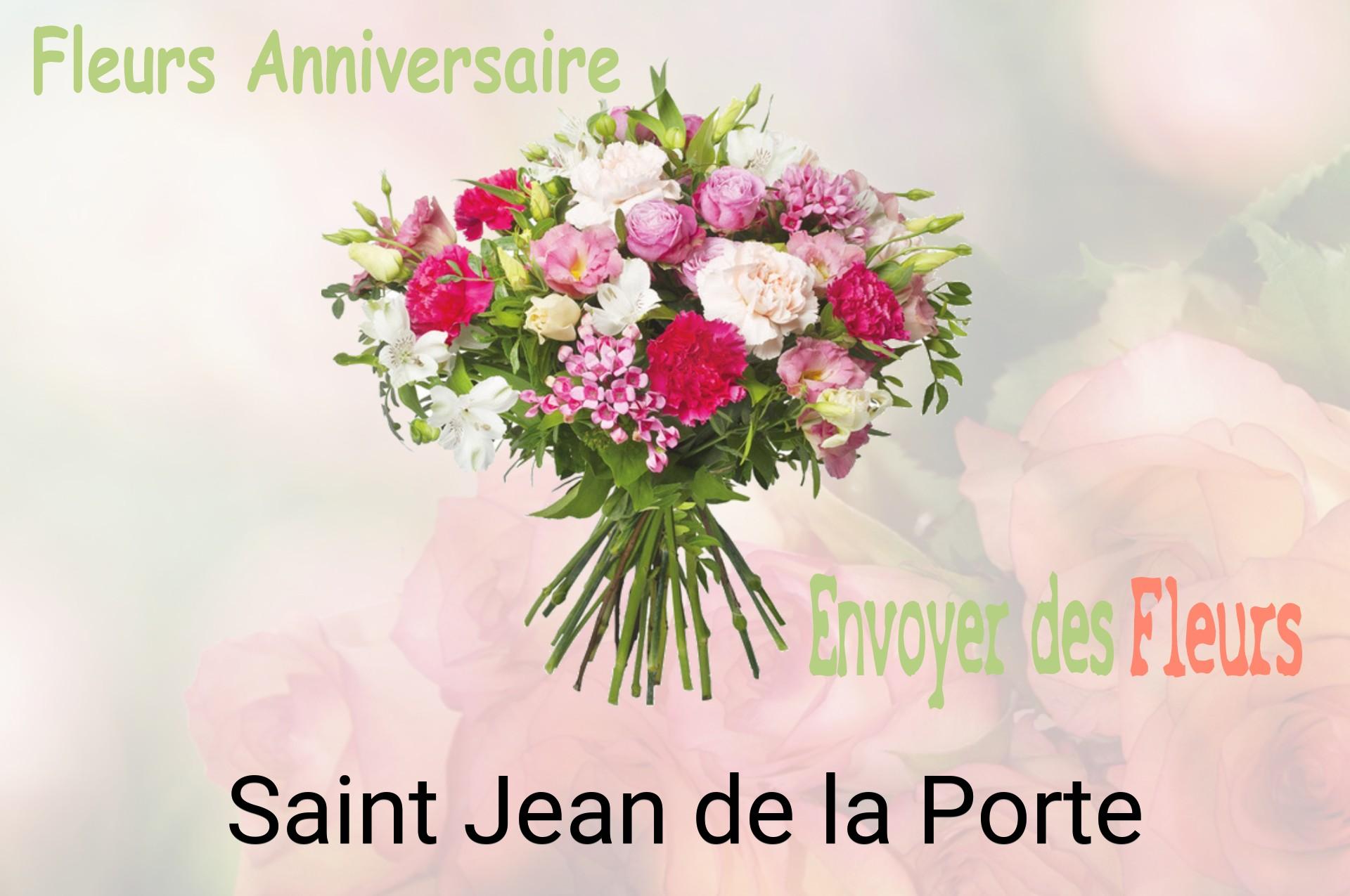 Bouquet de fleurs d’anniversaire livré à Saint-Jean-de-la-Porte